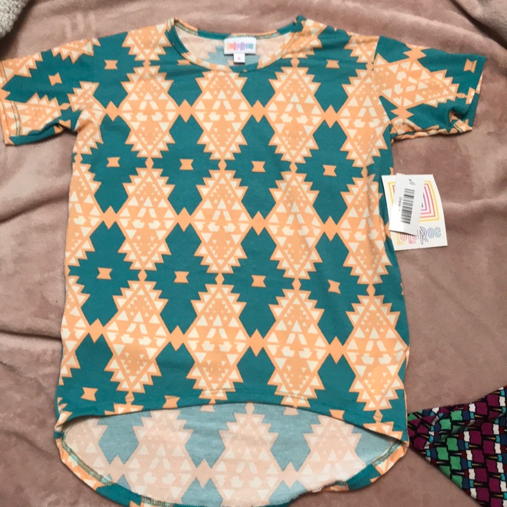 NEW LulaRoe Kids Gracie top, six 6